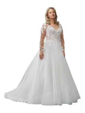 open lace back dress Gino Cerruti 6659M Red – The Dress Studio main image 1